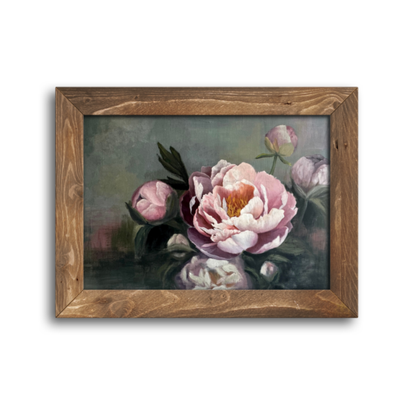 Peonies | Acrylic on canvas | Without frame