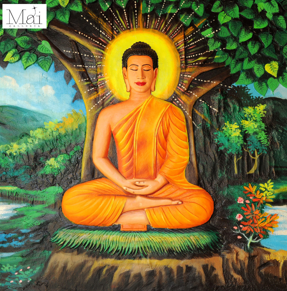 The concept of meditation paintings The concept of meditation paintings