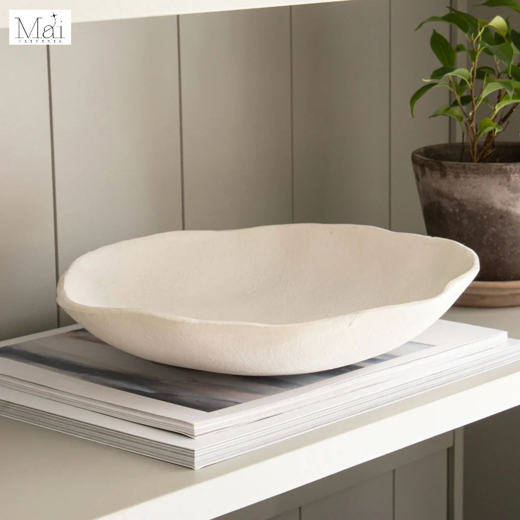 The beautiful ceramic decor bowl will add a touch of understated elegance to your home The beautiful ceramic decor bowl will add a touch of understated elegance to your home