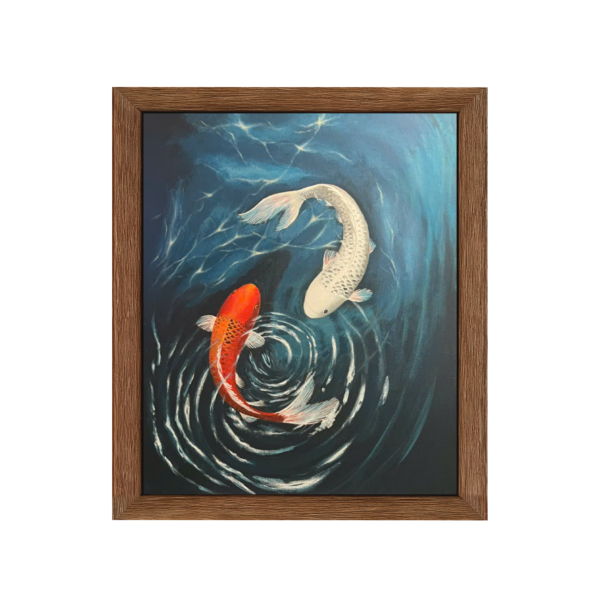 Twirling | Acrylic on canvas | Without frame